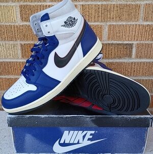 Jordan Air Jordan 1 Retro OG High Rare Air Deep Royal Blue Size 10.5  Brand New